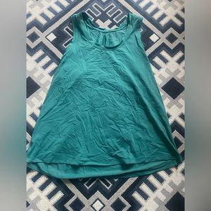 Green ish blue Lululemon tank